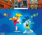 Ole ve Hop, 2014 FIBA Dünya Basketbol Şampiyonası maskotları